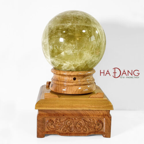 Quả Cầu Thạch Anh Vàng VIP - Ảnh 5