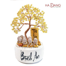 Cây Bình An Tài Lộc Vàng