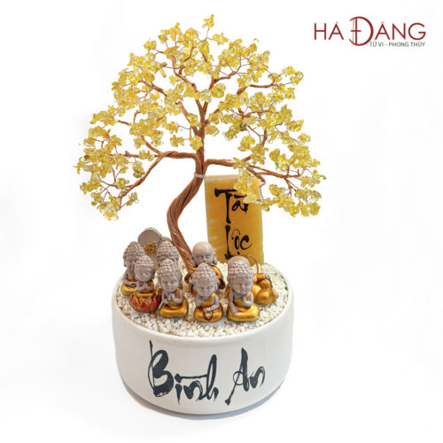 Cây Bình An Tài Lộc Vàng - Ảnh 3