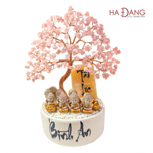 Cây Bình An Tài Lộc Hồng - Ảnh 2