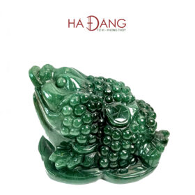 Cóc Thiềm Thừ Thạch Anh Xanh